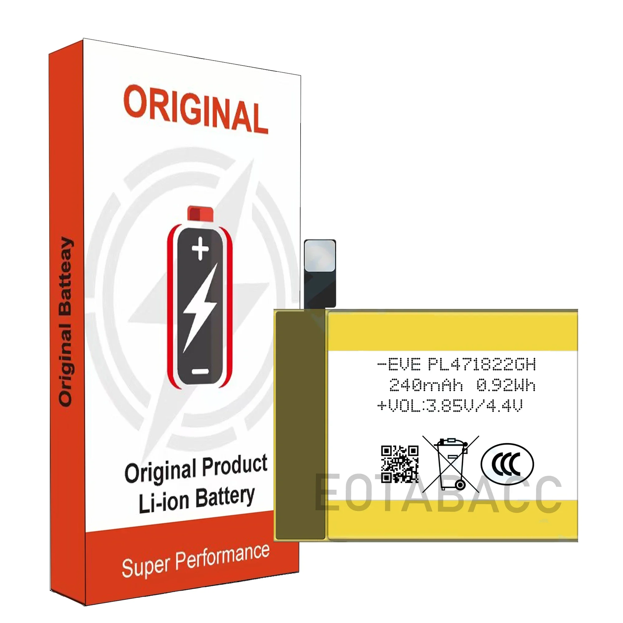 

2025 YEAR 2025 Year s EOATABACC Brand New 240mah PL471822GH Replacement Battery For Huami AMazfit GTS A1969 2E A2021