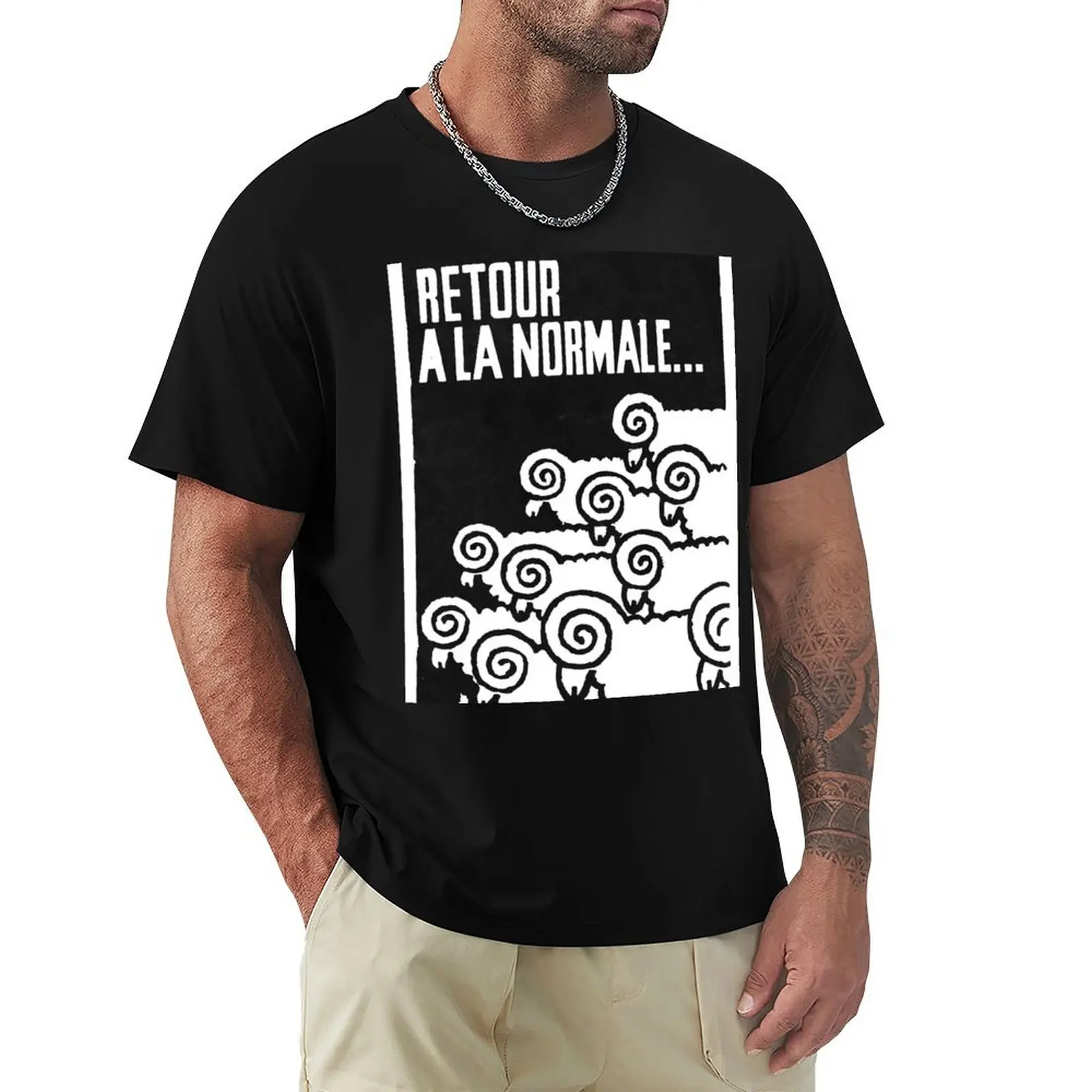 Affiche mai 68 - Retour à la normale T-Shirt Breathable Lightweight Summer Top