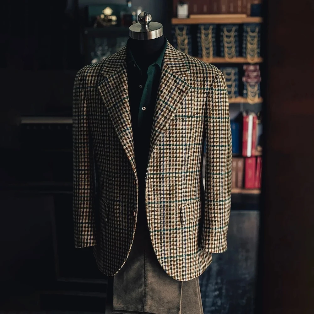 

Luxury Men's Suits Formal Single Breasted Notch Lapel Slim Fit 2 Piece Jacket Pants Outfits Elegant Male Clothing Costume