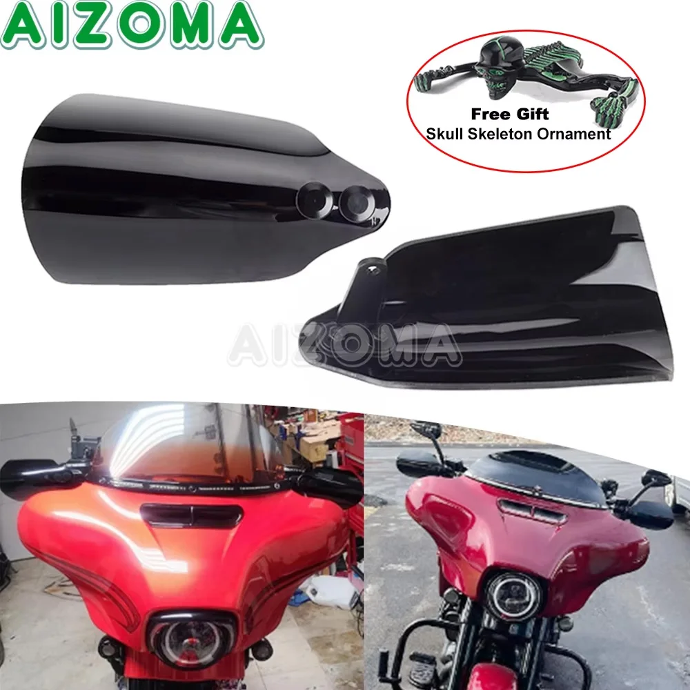 

Мотоциклетные поручни для Harley Touring Road King Road Glide Electra Glide Ultra Limited, черная защита для рук 2021 2022 2023