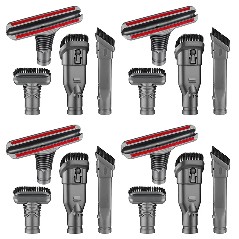

T83C-16 Pack Replacement Attachments Tools Kit For Dyson V6 DC35 DC44 DC58 Attachments Home Cleaning Tools Brush