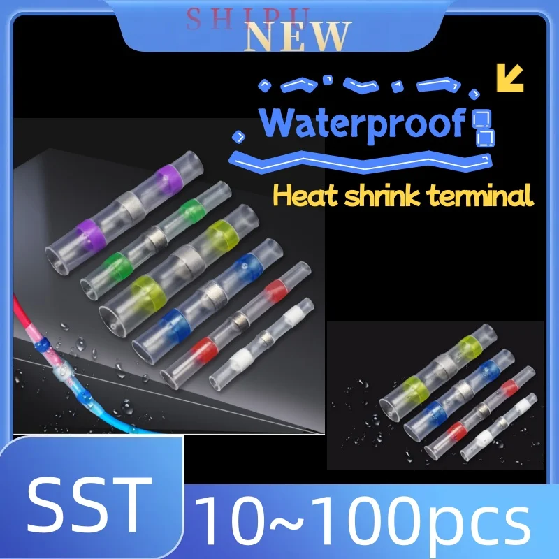 

Welding Ring Heat Shrink Terminal, SST Waterproof, Electrical Equipment Connection Heat Shrink Tube, Wire Connector Terminal