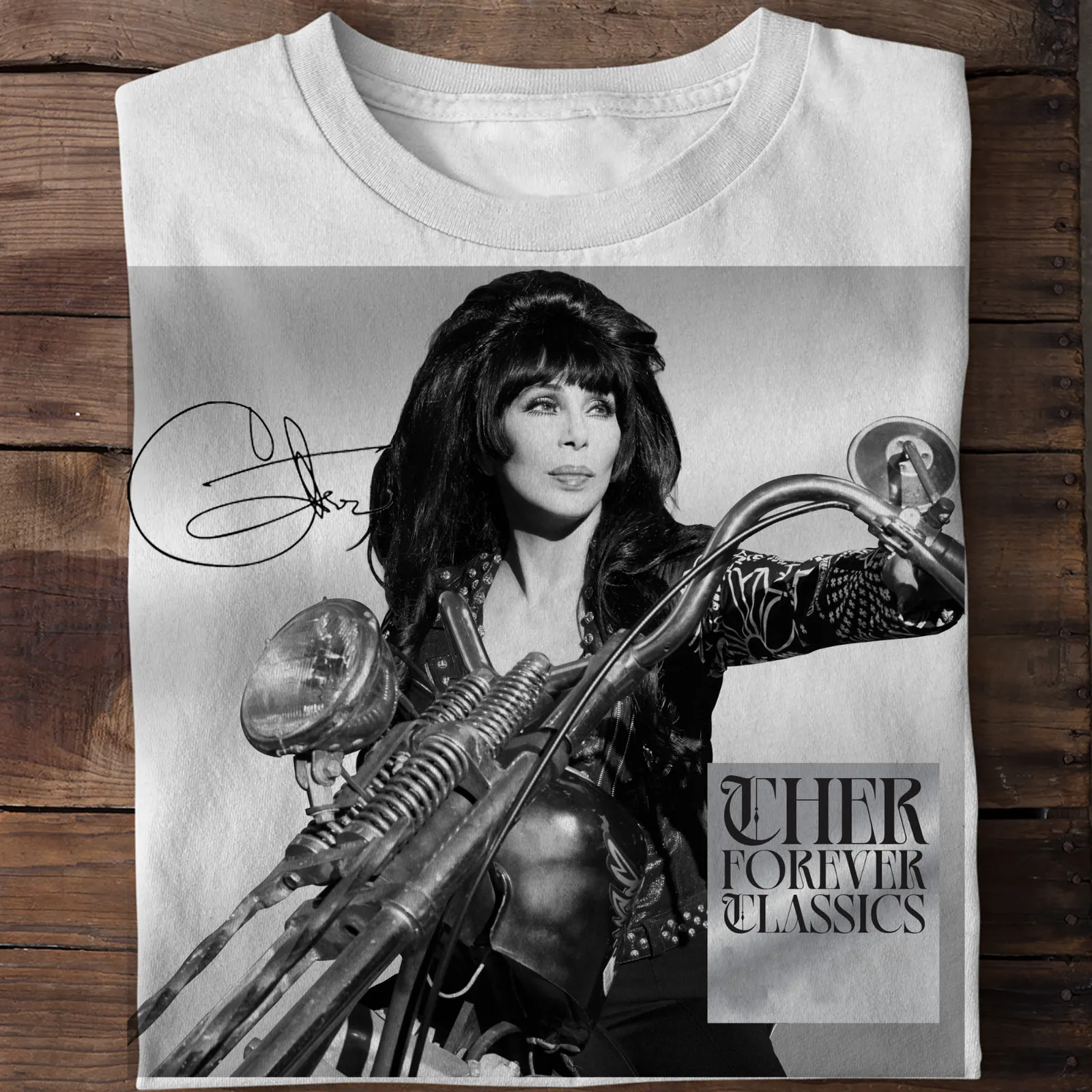 تي شيرت Cher Forever Album Tour 2025 هدية للمعجبين جميع المقاسات من S إلى 5XL T277