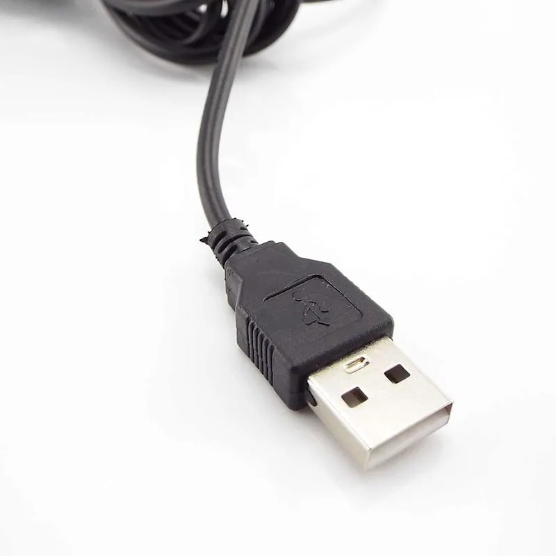 2pin 2M USB Extension Cable Connector power Cable LED chips light on/off Switch Electrical Wire 5V 12V For LED strip Lighting C2