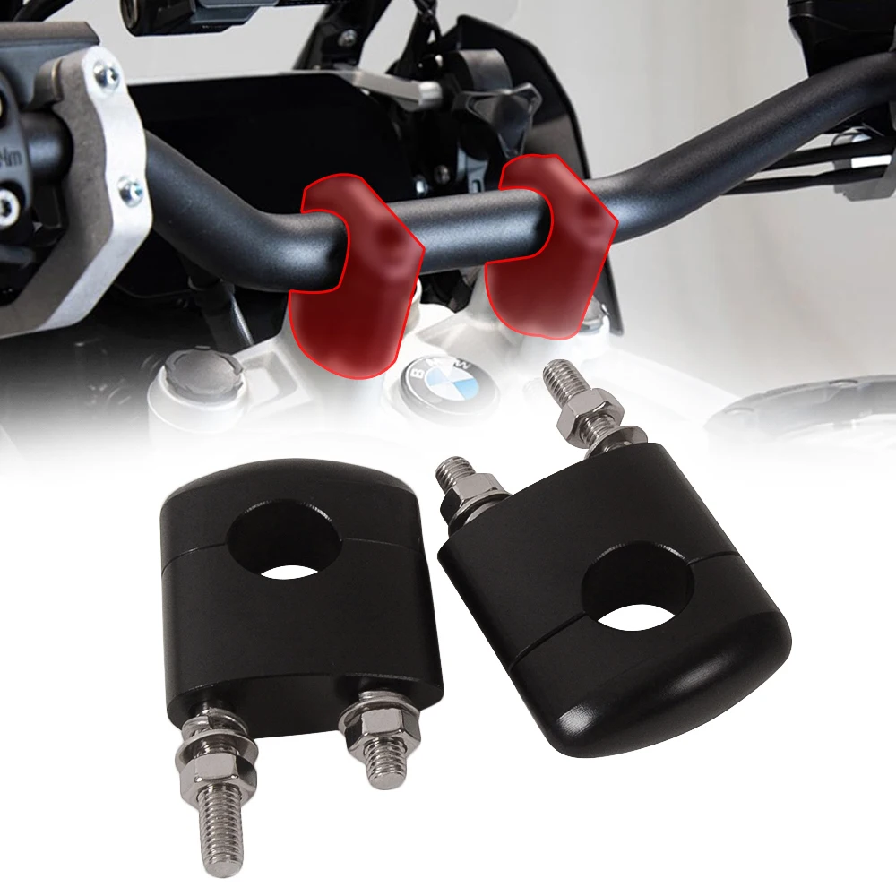 

For BMW R45 R60 R75 R80 90S R90 R100 Motorcycle Accessories Handlebar Riser Clamp Cover Spacer 6CM Bar Mount