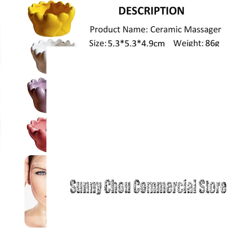 

1PCS Ceramic Ceramic Gua Sha For Face Body Massage Tool Body Guasha Board For Relief Massage Face Lift Gua Sha Massager Tool