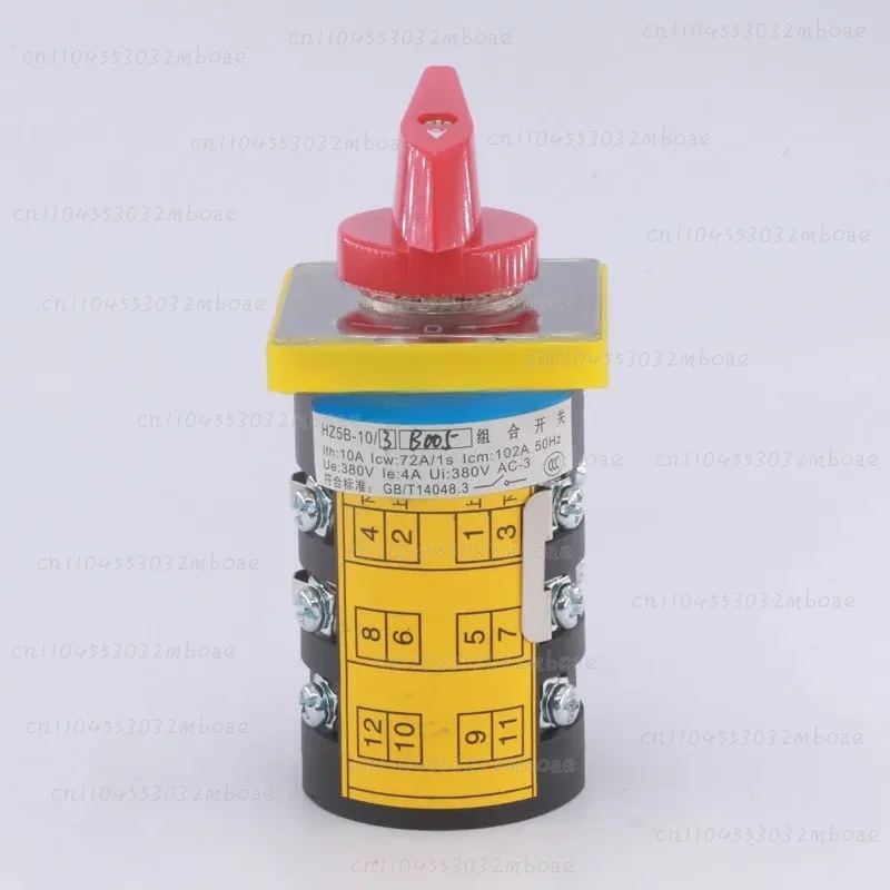 HZ5B-10/3 B005 Self-reset Three-phase Motor To Cis-forward and Reverse-turn Universal Conversion ，1PCS