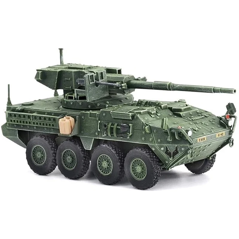 

63007 1/72 Scale US M1128 Stryker MGS Armored Vehicle Simulation PVC Model Static Display Collectible Gift Souvenir Decoration