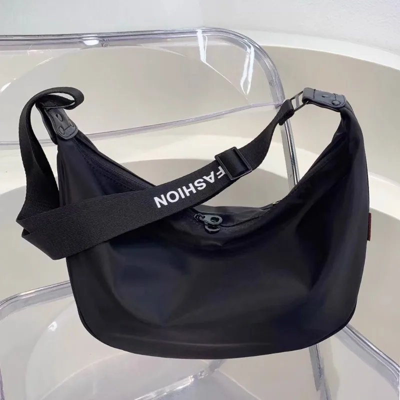 

Модная сумка-полумесяц из оксфордской ткани через плечо, на одно плечо, весна-лето, новинка, элегантная, для повседневного использования