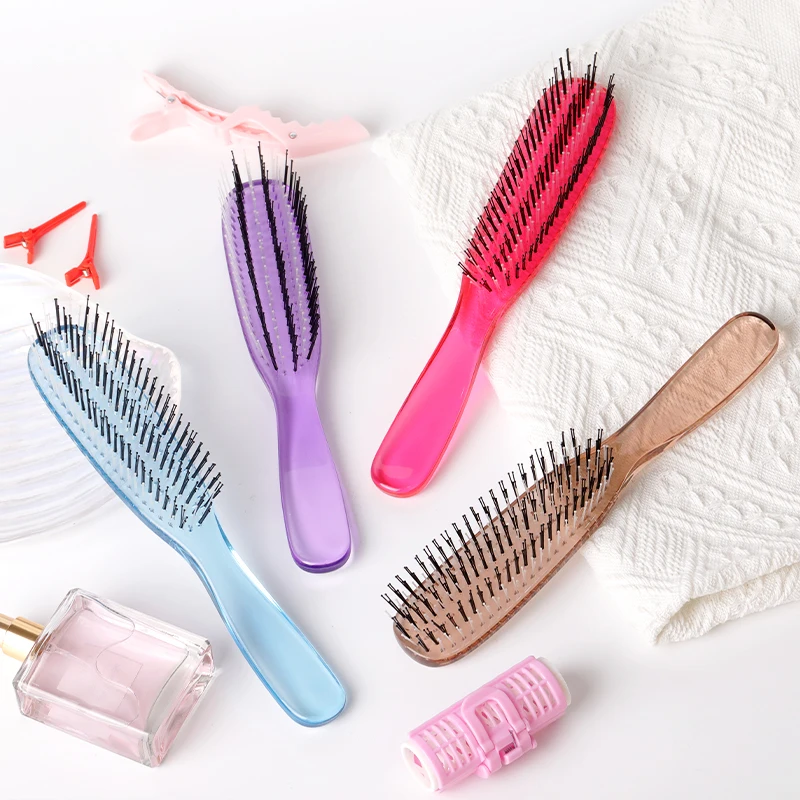 

Fine Air Cushion Massage Comb, Tangle-Free Detangling Brush for Wet & Dry Hair, Scalp Care & Styling, Luxury PC Craft