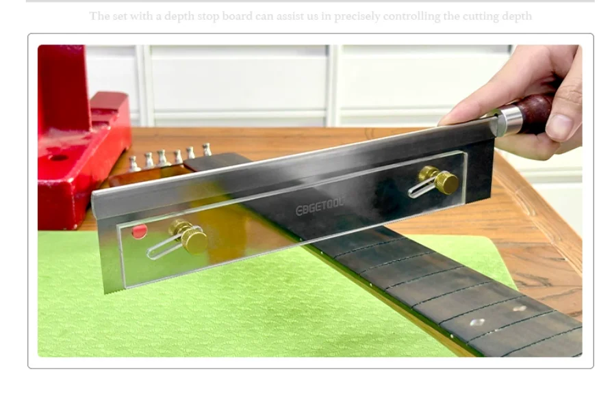 Scie à frettes de guitare acoustique et électrique, scie à fente pour installation de fils de frette, outil de fabrication de scie de réparation