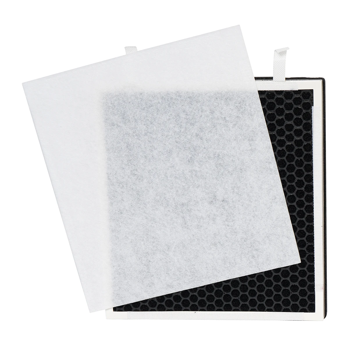 1/2 Vital 100 filter for LEVOIT Vital 100 air purifier, three in one filter with activated carbon filter for Vital 100-RF, white
