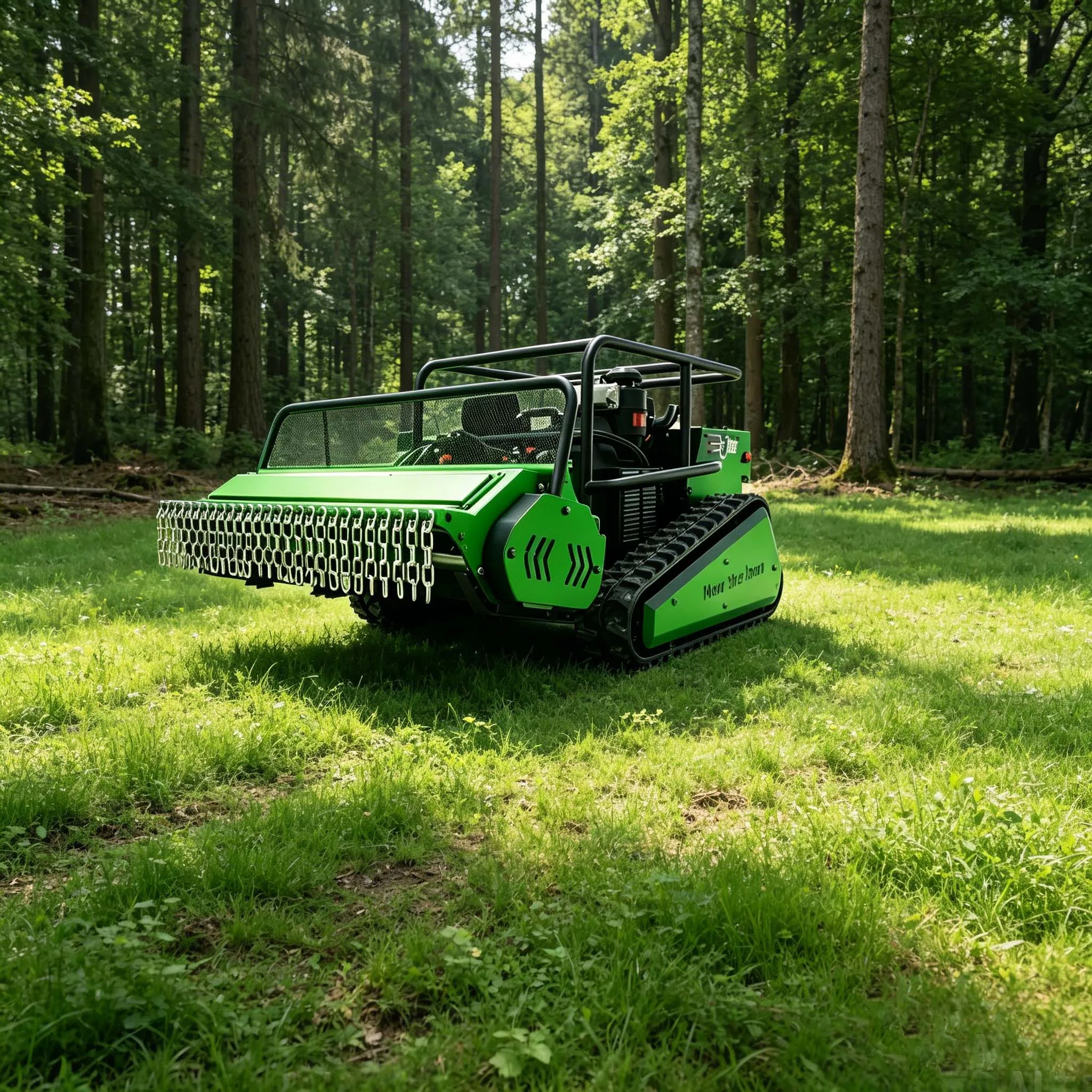

Energy-Saving & Fuel-Efficient Steel Chasislawn mower tractor robot lawn mower for hills remote control lawn mower