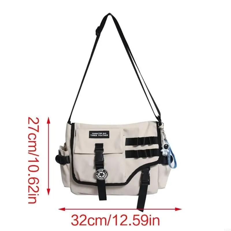 Man Large Capacity Shoulder Bag Japanese Crossbody Bag Women Bag 547A