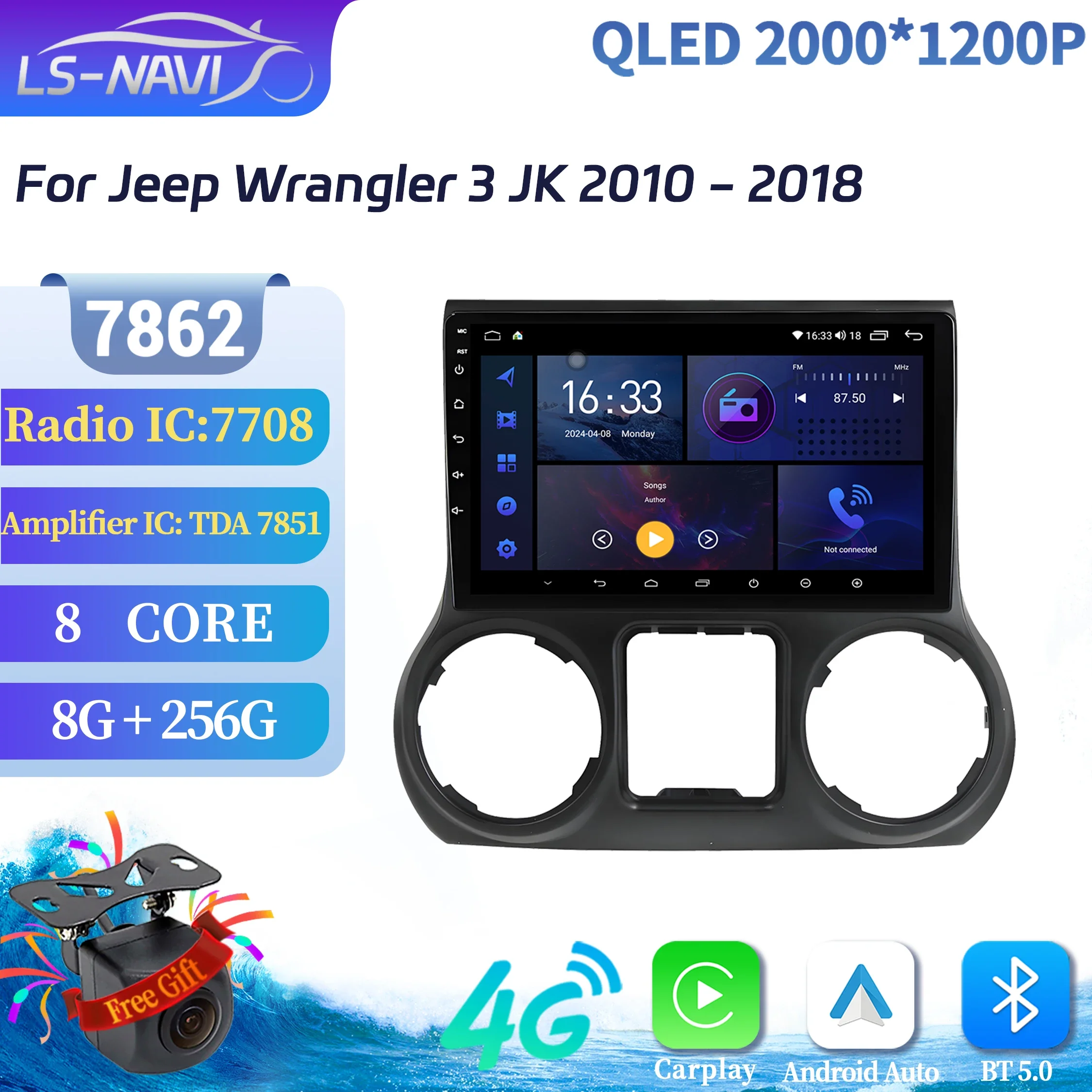 Car Radio Stereo Fo… - image