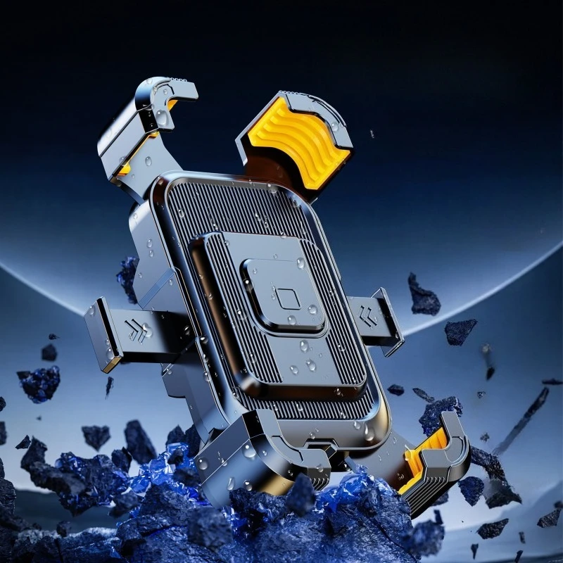 

Крепление для телефона на велосипеде OEM для доставки пищевых продуктов, модернизированный противоударный держатель телефона для навигации по электрическим велосипедом