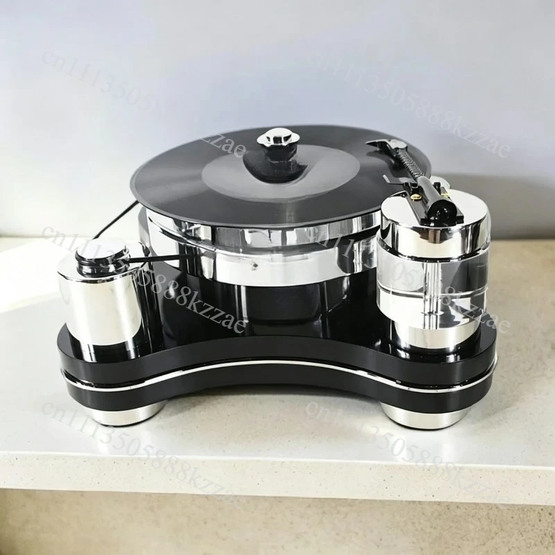 Suitable for  record machine stainless steel model room hotel clubhouse living room ornament decoration