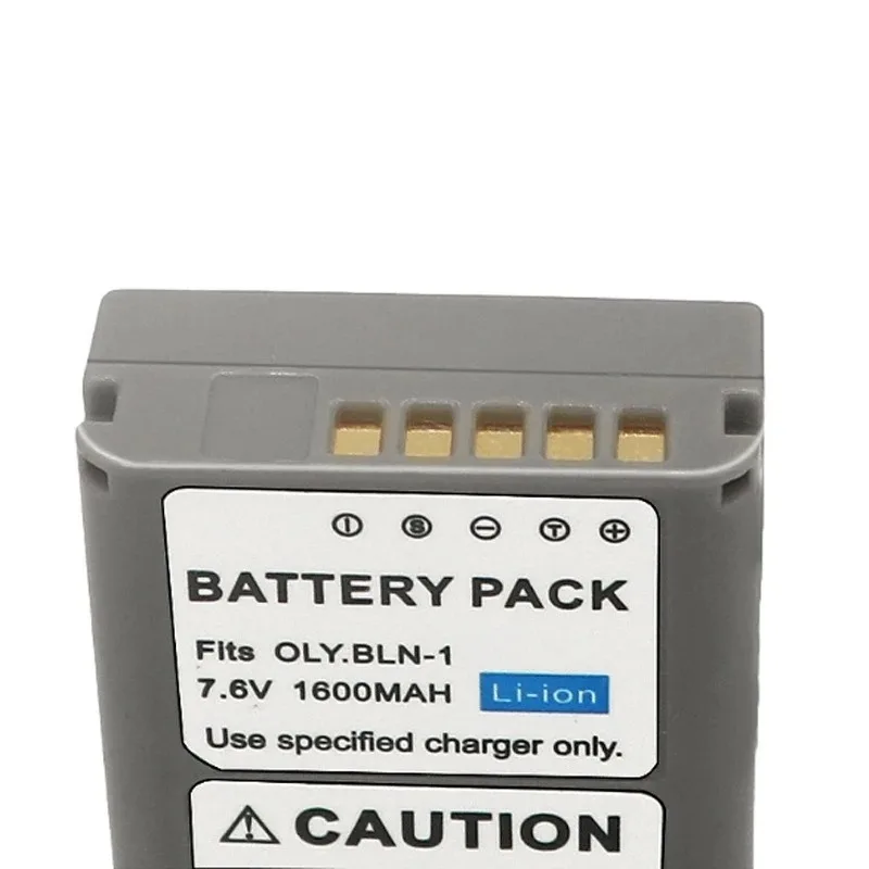 7.6 فولت 1600 مللي أمبير مناسبة لبطارية كاميرا Olympus BLN1 الرقمية SLR BLN-1 بطارية ليثيوم لـ E-M5 E-P5 E-M1