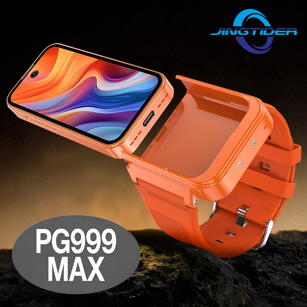 

PG999 Max 4G LTE Smart Watch Phone MTK6762 Octa Core 4GB 64GB 3.97" HD Detachable Screen Dual Sim Dual Standby Cameras WIFI GPS