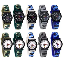 New Plane Hands Silicone Strap Kids Children Watch Students Quartz Birthday Wristwatch Clock Casual digital watches Boys watch