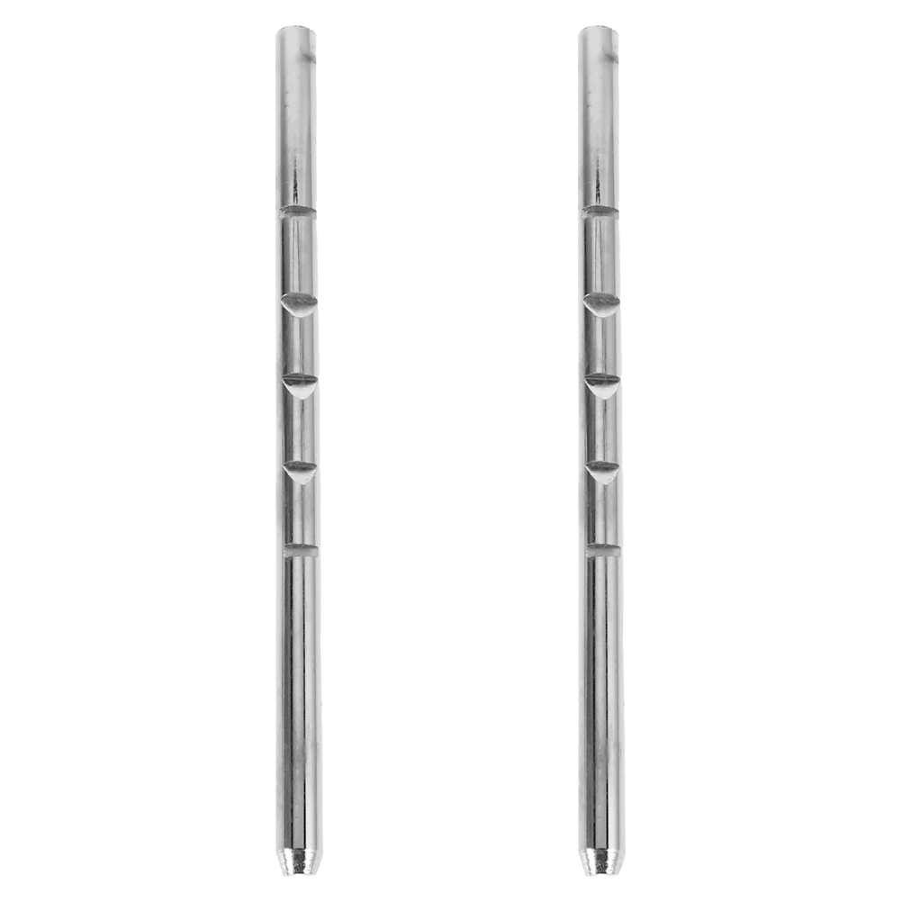 

2pcs Car Seat Headrest Rod Durable Metal Straight Handle Rv Pole Replacement Longterm Comfort Easy Installation Neck Support Car