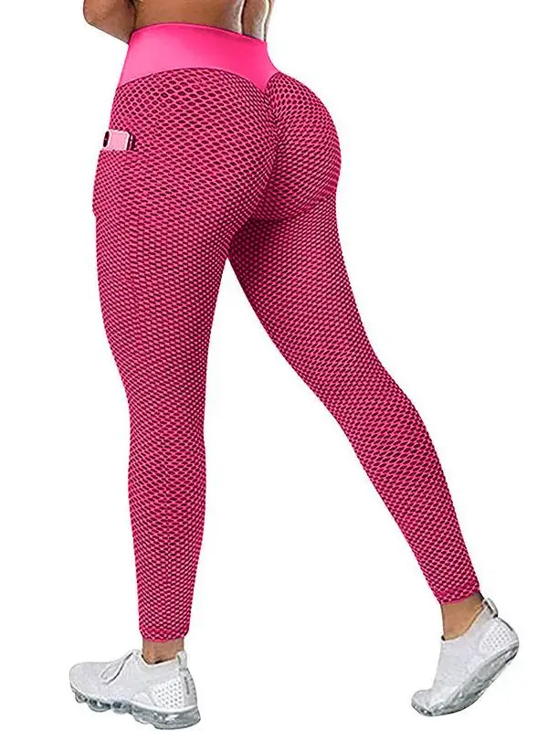 กางเกงโยคะเอวสูงแบบสั้น ผ้าระบายอากาศ แห้งเร็ว กระชับรูปร่าง ไม่โป๊