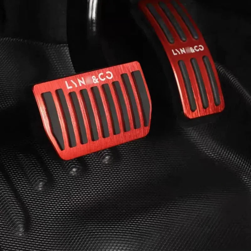 Lynk Co 01 02 03 05 Non-slip Aluminum Alloy Throttle Brake Pedal Cover EM-P Brake Accelerator Pedal Car Accessories