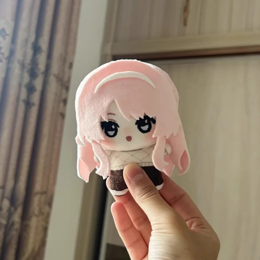 MyGo Chizuru Nahaki 10 cm Nnu llavero de felpa Anime muñeca de algodón bolsa ciega Kawaii coleccionable chica regalo mochila colgante