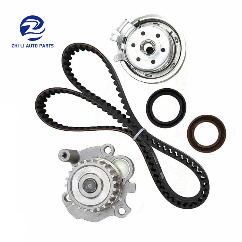 TCKWP296 Timing Belt Kit Water Pump For 98-06 VW Beetle Golf Jetta 2.0 SOHC 8V 7754005362 180-2220 06A109119C WP9020 06A121011L