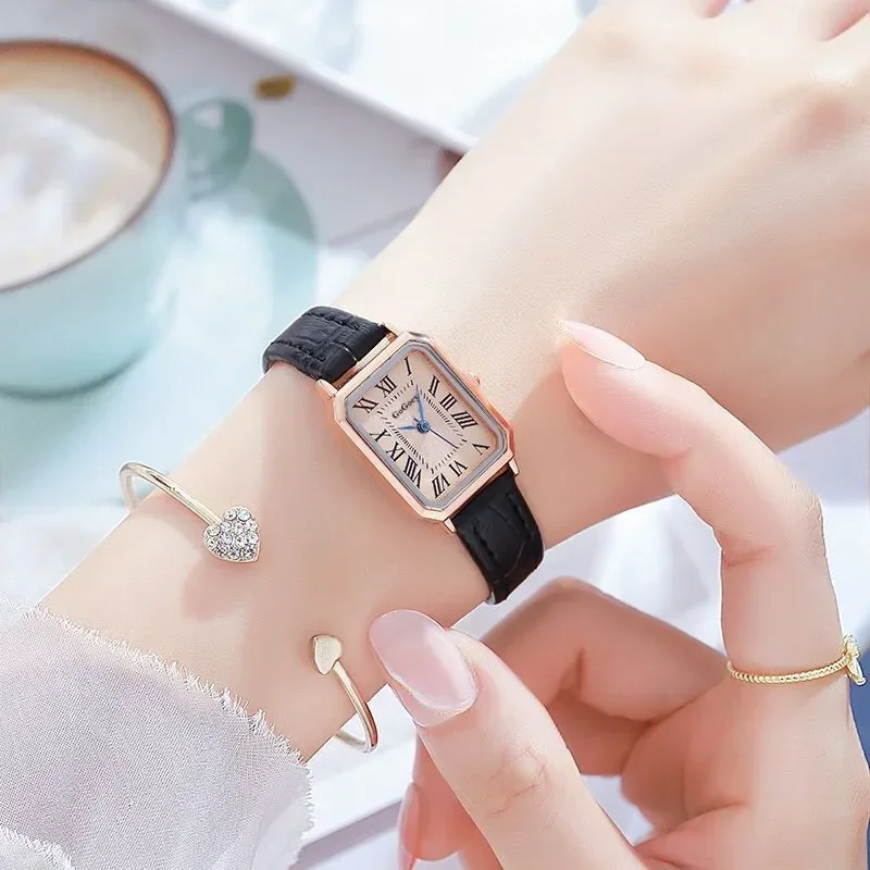 New Fashion Women Watch Leather Strap Ladies Quartz Watches Luxury Gift Wristwatches Dropshipping Relojes Para Mujer