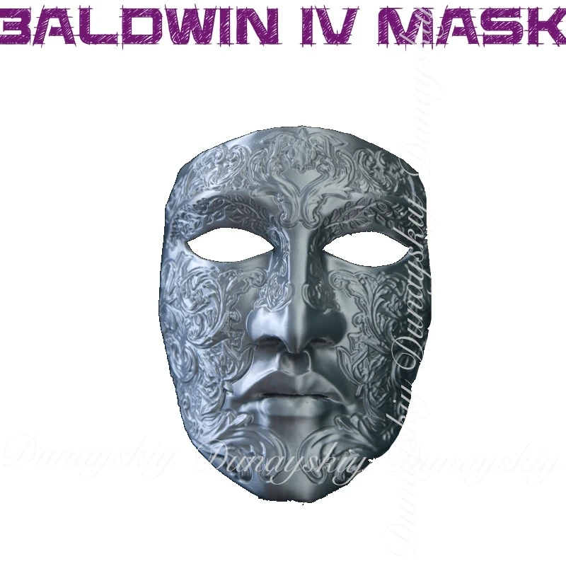 

Halloween Baldwin IV Mask Cosplay Funny Character Face Mask Masquerade Ball And 3D Printing Cosplay Props Cosplay Costume Single