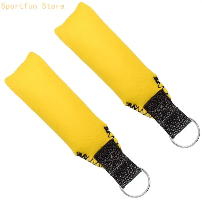 Durability Nylons Floating Keychains With Stainless Steel Rings for Water Activity for Scubas Diving Sailings X7JD