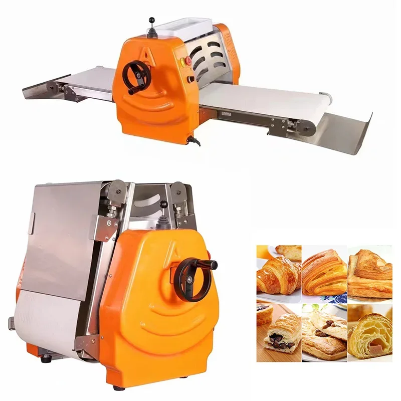 Wholesale Commercial Croissant Dough Sheeter Stainless Steel Countertop Dough Sheeter For Bakery