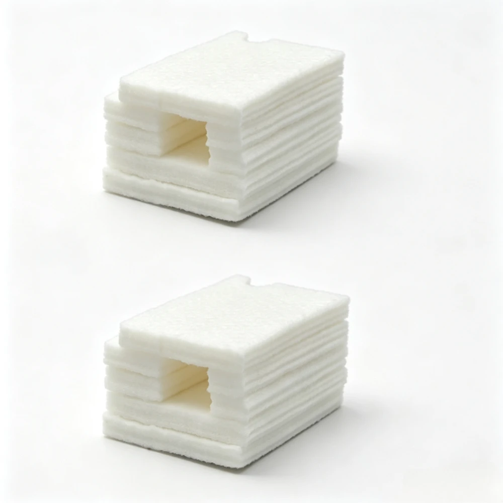 50Sets Waste Ink Absorber Sponge Pad Foam For Epson L1110 L3100 L3110 L3150 L5190 EcoTank Printer Maintenance Spare Parts