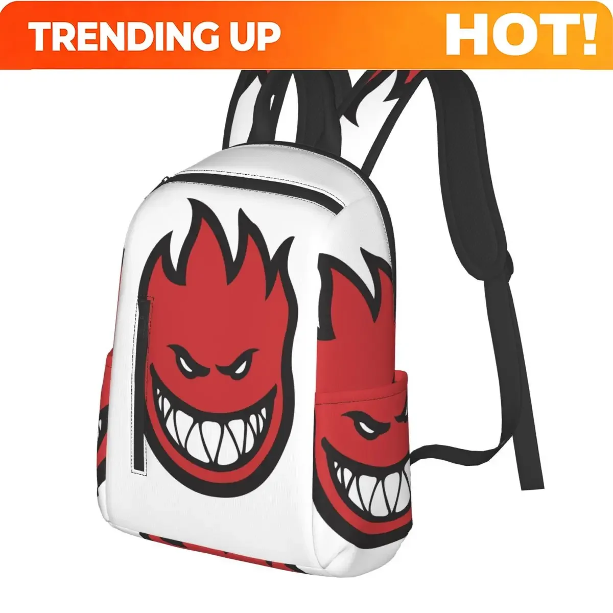 Custom Bag Spitfire Skate Backpack Daypack Large Capacity Kids BookBag School Bag Shoulder Bags For Men Women