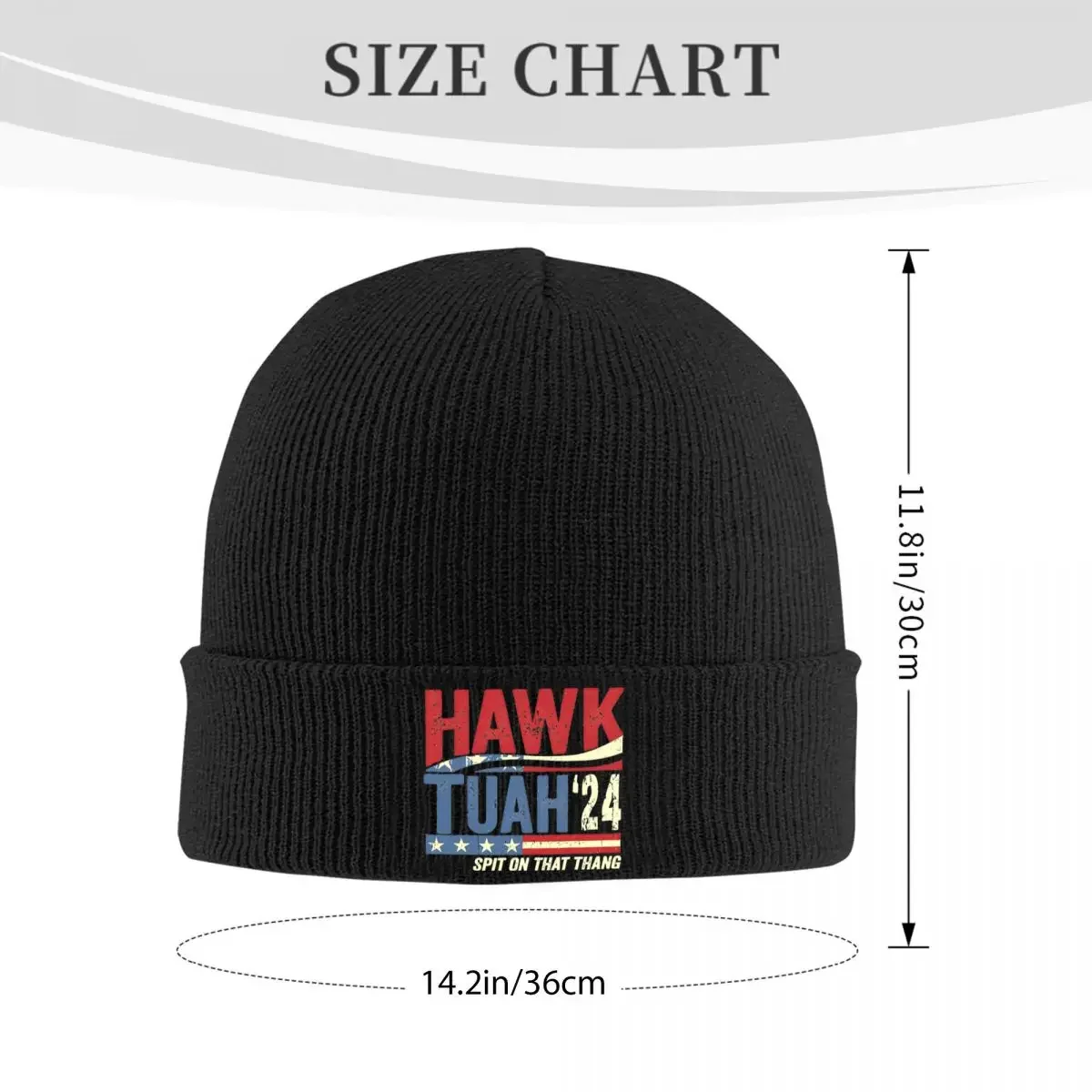 Hawk Tuah 2024 Knitted Caps for Women Men Beanie Autumn Winter Hat Acrylic Internet Latest Star Warm Caps