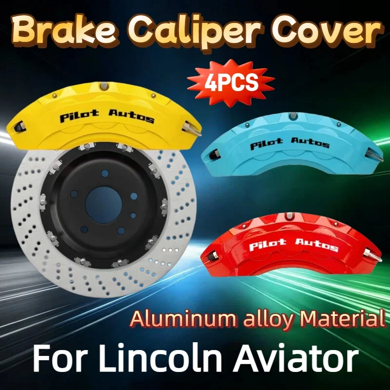 For Lincoln Aviator Car Brake Caliper Cover For Lincoln Aviator Premiere Reserve Black Label Grand Tourer 3.0T V6 RWD AWD