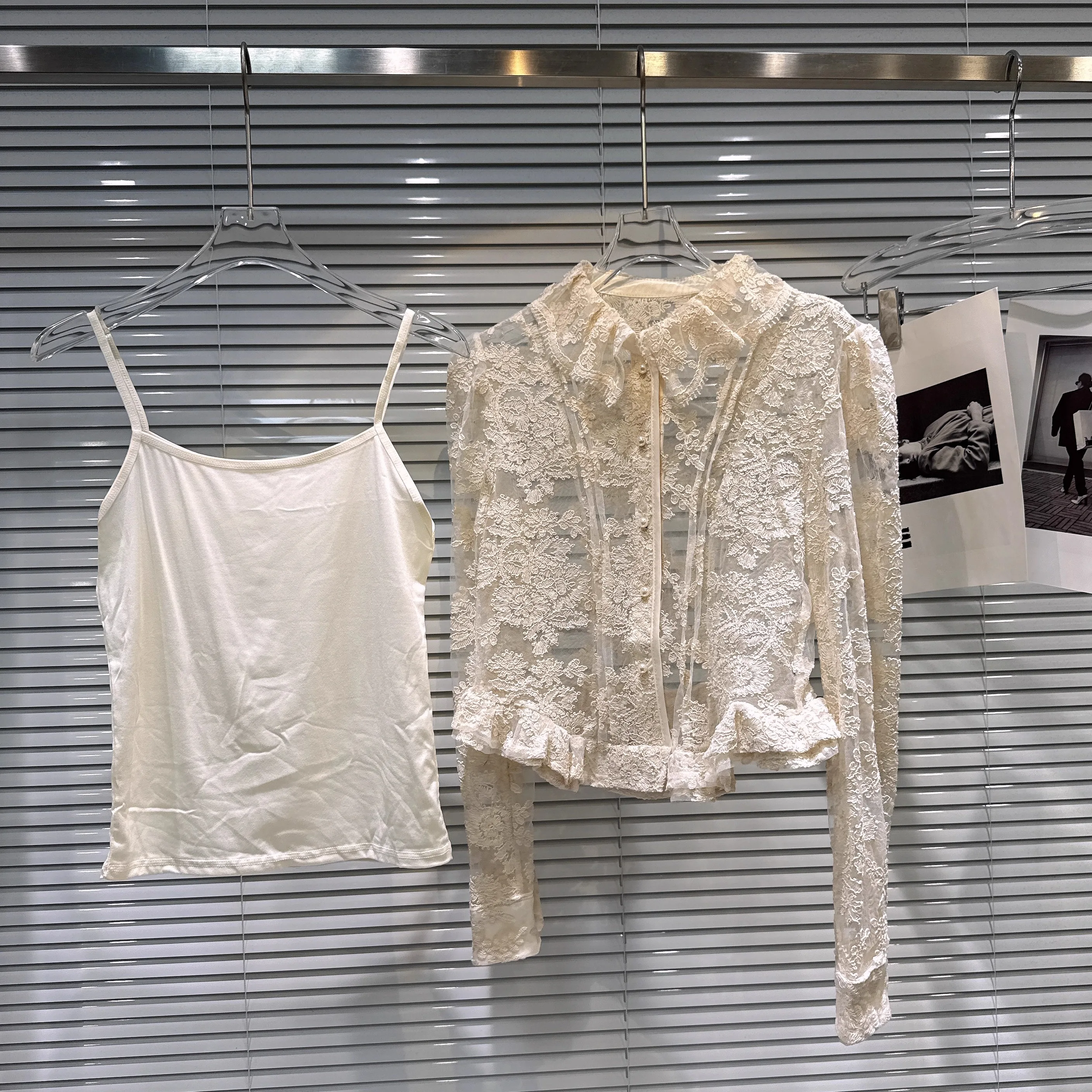 

Ele Lace irt Women's Faion Winter 2025 Waist-Cinching Pleated Skirt Design Long Sve French Sle Slim Fit Gown