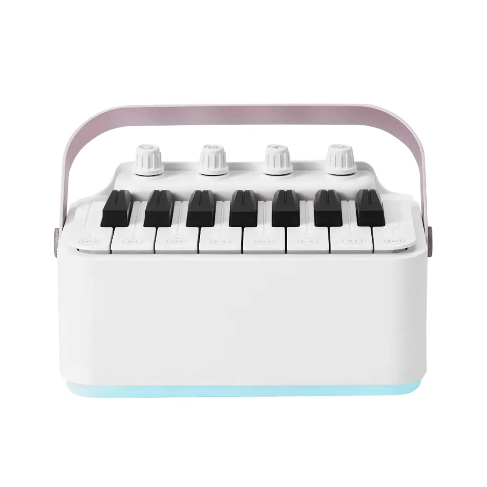 Kokko amplificador de guitarra eléctrica Mini altavoz portátil para práctica de guitarra altavoces inalámbricos Led Rgb luz tambor Piano Altavoz Bluetooth