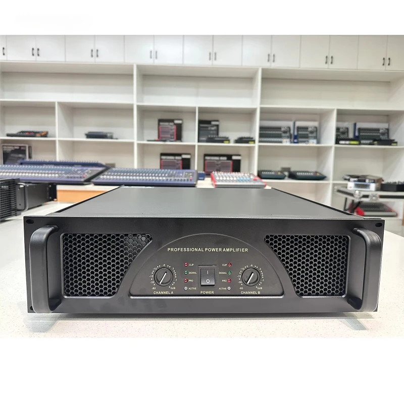 

Professional 3U High Power Amplifier 2CH*250W 350W 500W 600W 900W 1100W 1300W 1400W for Concert Speakers