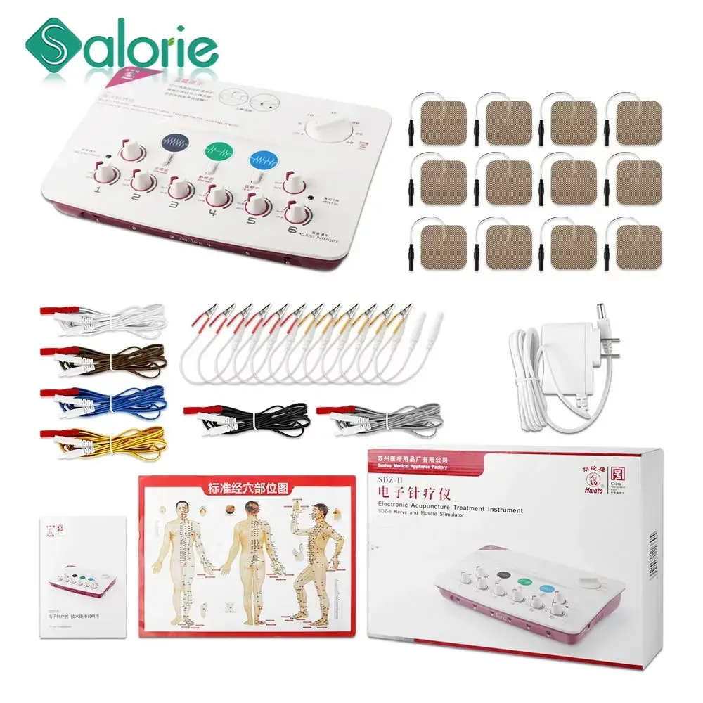 Electroacupuncture Tens Machine Electrostimulator Tens and Ems Professional Physiotherapy Muscle Stimulator Arms Body Massager