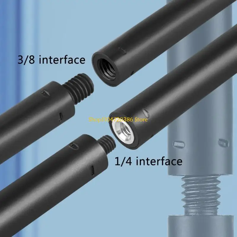 Columna cámara extensible para trípodes, mano mano 2 sección Monópodo aluminio