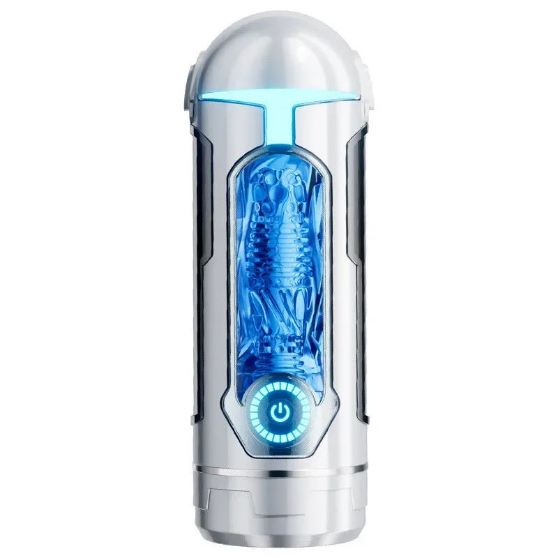 APP Automatic Male Masturbation Device Male Deep Throat Masturbator Cup Sex Toy with 5D Vacuum Suction for Men