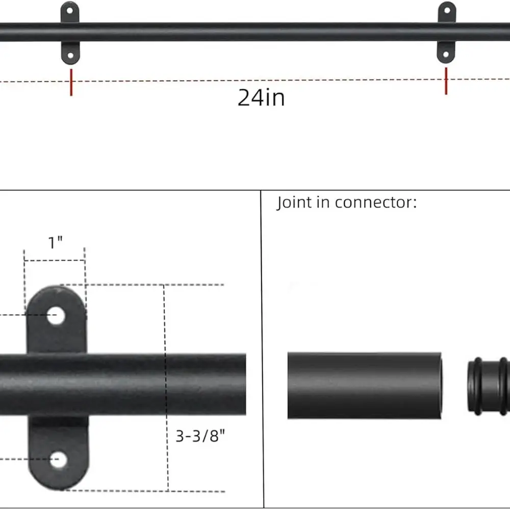 12FT Extention Track for Sliding Library Ladder Hardware, Track Only