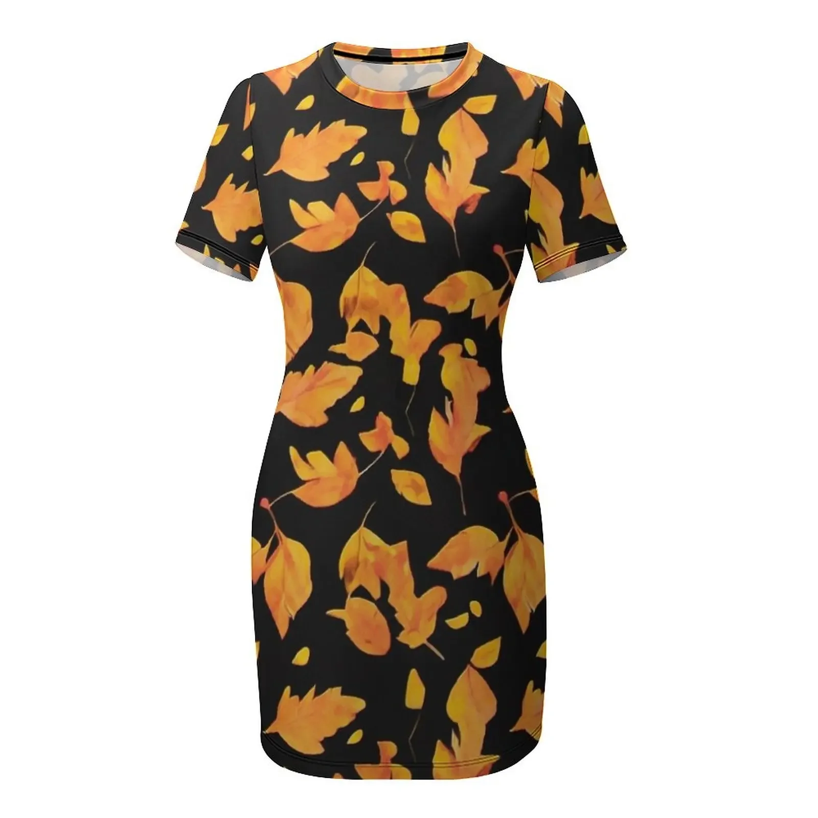 ฤดูใบไม้ร่วงใบไม้ร่วง 04 ชุดเดรสแขนสั้น ชุดเดรสฤดูร้อน ชุดเดรสปาร์ตี้ ชุดเดรสปาร์ตี้หรูหราสำหรับผู้หญิง ชุดราตรีออกงาน