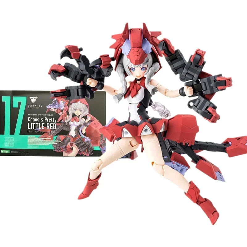 在庫オリジナルメガミ DEVICE17 カオスプリティリトルレッドアセンブリアニメアクションフィギュア模型玩具グッズ装飾品ギフト