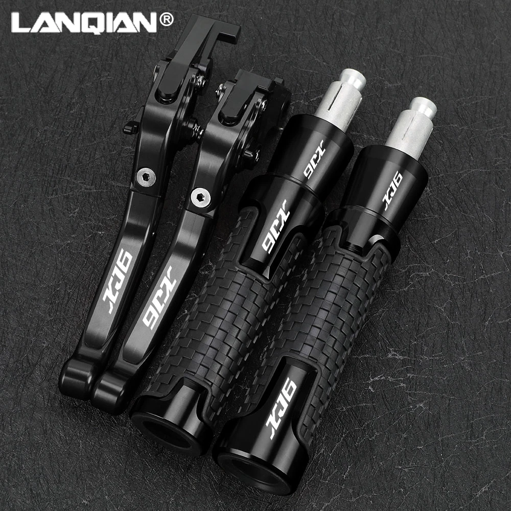 

For YAMAHA XJ6 XJ6N 2009 2010 2011 2012 2013 2014 2015 Foldable Brake Clutch Levers 7/8'' 22mm Handlebar Knobs Handle Grips Ends