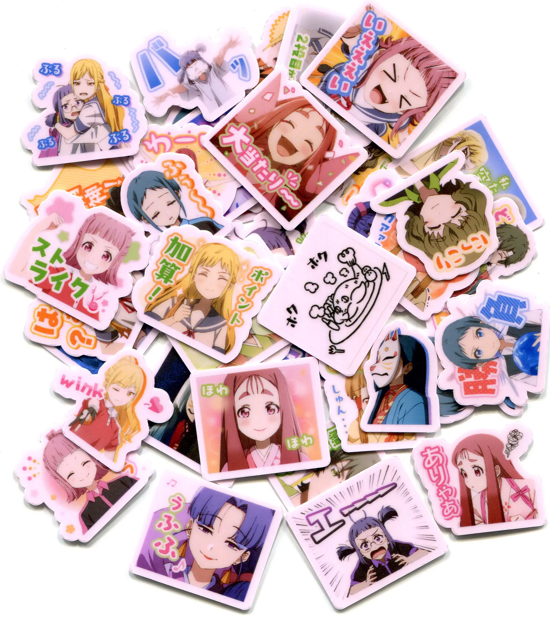 40pcs Turkey!Turkey! Time to Strike 2-3cm WATERPROOF DIY sticker