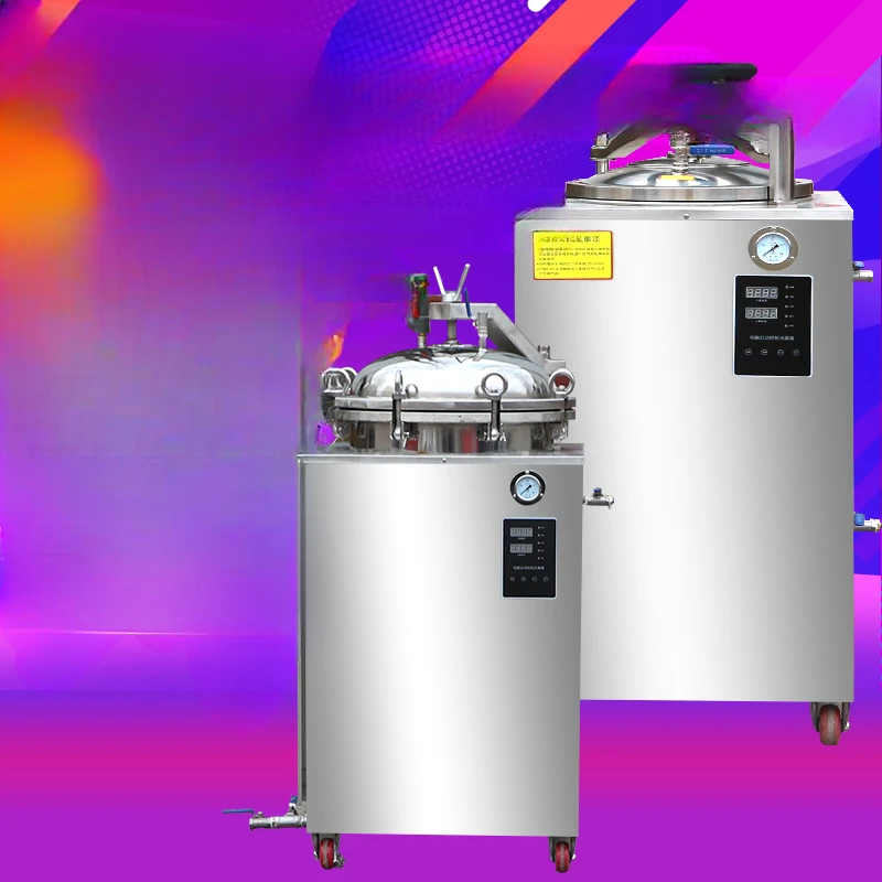 Vacuum packaged food sterilization equipment cooked food reverse pressure autoclave