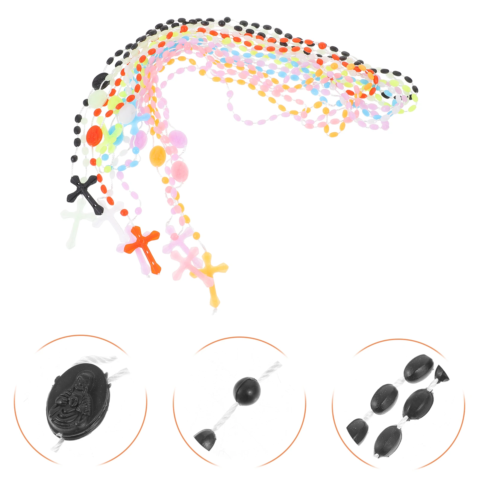 Luminous สําหรับสร้อยคอผู้หญิงอินเทรนด์เรืองแสง Dark พลาสติก Charms ความงาม